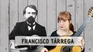 Francisco Tárrega  Vida y obra  Lágrima  Guitarra Clásica 🤍 [upl. by Vyse]