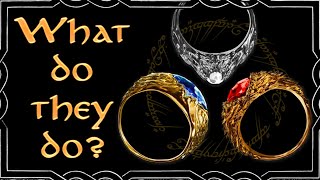 The Rings of Power  What are they for  Lore Video [upl. by Leachim530]