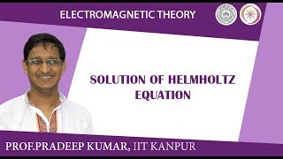 Solution of Helmholtz equation [upl. by Aihsenod]