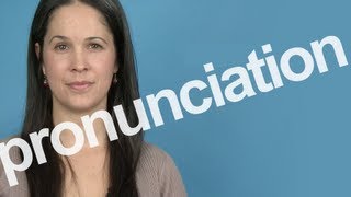 How to Pronounce PRONUNCIATION in American English [upl. by Sharma]