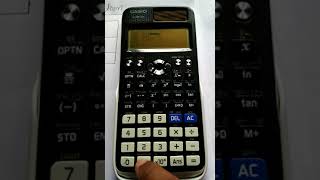 How to interpolate using CASIO fx991ex calculator [upl. by Amliw]