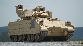 M2 Bradley Vehicles Demonstrate Combat Power [upl. by Wilmar865]