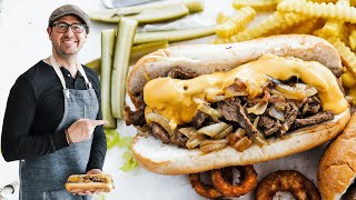 The Best Philly Cheesesteak Recipe [upl. by Yllen]