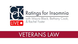 Insomnia VA Disability Ratings and Secondary Conditions [upl. by Ardnaek]