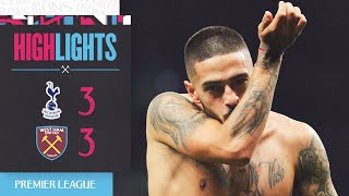 Tottenham Hotspur 33 West Ham  Lanzini Stunner Shocks Spurs 🚀  Premier League Highlights [upl. by Iblok240]