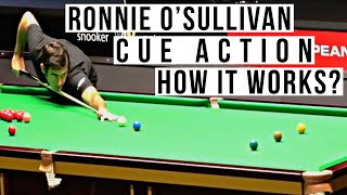 How Ronnie O’Sullivan Snooker Cue Action Works [upl. by Eylrahc]