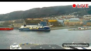 Live Webcam Bergen  Norway [upl. by Barbee]