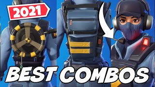 THE BEST COMBOS FOR WAYPOINT SKIN DEFAULT STYLE 2021 UPDATED  Fortnite [upl. by Amron]