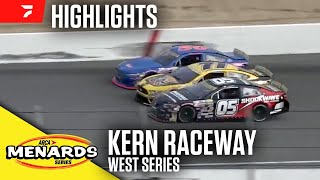 A ThreeWide Thriller  ARCA West Season Opener at Kevin Harvicks Kern Raceway 12525 [upl. by Descombes]