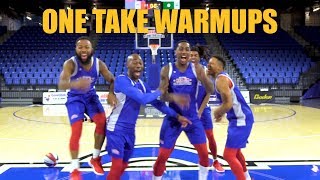 How the Harlem Globetrotters Warm Up [upl. by Gamber]