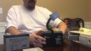 APC Back  UPS RS1500  Battery Replacement [upl. by Felicia169]