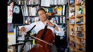 YoYo Ma NPR Music Tiny Desk Concert [upl. by Adnalohs614]