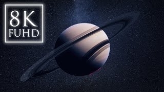 Saturn Time Lapse  FUHD 8K [upl. by Aerdnas]