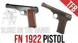 The FN 1922 Pistol  A Successful or quotMehquot Pistol [upl. by Jacklin]