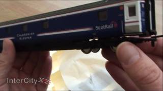 Opening the class 90 Caledonian Sleeper train pack by Hornby [upl. by Gignac427]