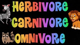 Herbivore Carnivore Omnivore Song [upl. by Baalman]