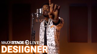 DESIIGNER  AMEN  MAJORSTAGE LIVE STUDIO PERFORMANCE [upl. by Rugen637]