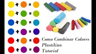 Como combinar colores con plastilina [upl. by Malva]