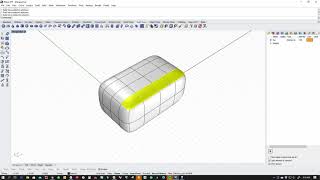 Rhino 7 SubD Selection Methods in Rhino3D [upl. by Ztnarf]