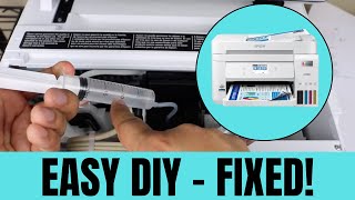 Epson ET 3760 How To Clean Print head Print head Error Not printing SOLVED [upl. by Gemperle813]