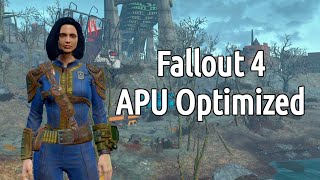 Ryzen 5600G  Fallout 4  Best Graphics Settings [upl. by Ille]