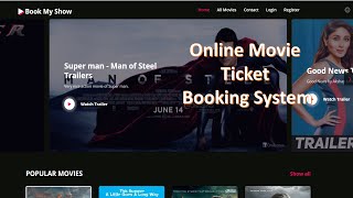 Online Movie Ticket Booking System [upl. by Nahtanha]