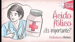 ÁCIDO FÓLICO en el embarazo 💊👶🏽 ¿Por qué es IMPORTANTE [upl. by Tsiuqram]