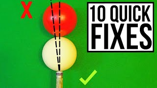 Snooker 10 Fastest Ways To Improve [upl. by Geminian167]