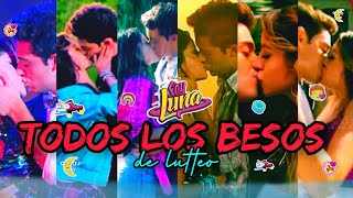 Soy Luna  todos los besos de lutteo ❤ [upl. by Aisan]