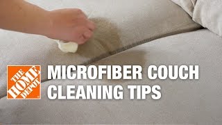 How to Clean a Microfiber Couch [upl. by Rattray199]