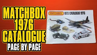 Matchbox Kit Catalogue Catalog 1976 [upl. by Wenda]