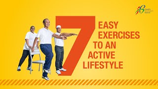 7 Easy Exercises to an Active Lifestyle Full Version in English [upl. by Aihsilef]