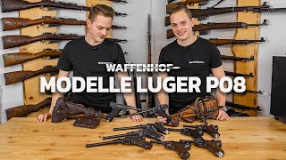 Modelle Luger P08  Schusstest mit Anschlagkasten [upl. by Uht]