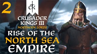 RAIDING amp BURNING WESSEX Crusader Kings 3  Rise of the North Sea Empire Campaign 2 [upl. by Taima214]