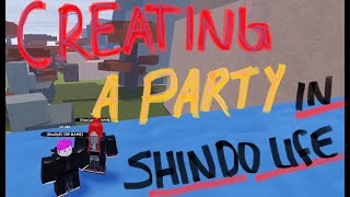 Shindo Life How to make a Squad [upl. by Lucila706]