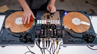 Technics SL1200MK7 Turntable  Cut Chemist Scratch Techniques [upl. by Eneja750]