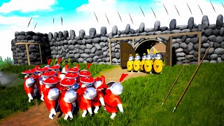 The Most EPIC Castle Siege in ROMAN HISTORY in ShieldWall Update [upl. by Av]