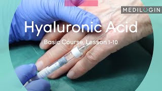 Hyaluronic Acid Injection Basic Course  MEDILOGIN [upl. by Ehcnalb]