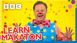 Learn Makaton with Mr Tumble and Justin from Something Special  Mr Tumble and Friends [upl. by Zosema]