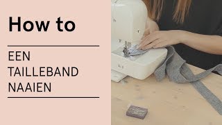 Tutorial  Een tailleband naaien  VERITAS [upl. by Dream127]