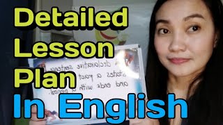 Detailed Lesson Plan in English [upl. by Sharona793]