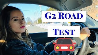 Canadian Drivers Licence  G2 Road Test Ontario [upl. by Eciryt]