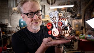 Adam Savages One Day Builds Car Engine Model Kit [upl. by Alym]