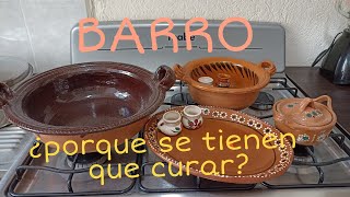 OTRAS FORMAS DE CURAR CAZUELAS DE BARRO [upl. by Sillsby]