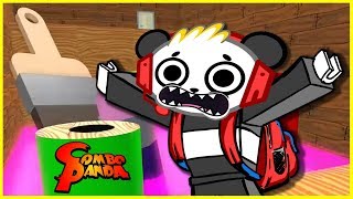 ROBLOX Escape School Obby Lets Play with Combo Panda [upl. by Anderegg]