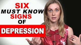 The 6 Must Know Signs of Depression [upl. by Udell]