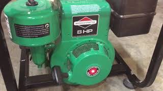 Generator overview Coleman Powermate PM544000 [upl. by Akinirt]