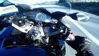 HONDA VFR800F V4 VTEC  Highway Full Throttle [upl. by Sink]