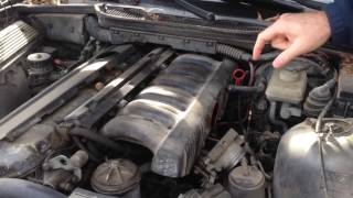 Easy BMW M50 S50 Intake Manifold Removal And M50 to M52 Manifold Swap Power Upgrade [upl. by Eirrak969]