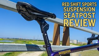 Red Shift Shock Stop Suspension Seatpost Review  The Ultimate Gravel Bike Upgrade [upl. by Brost508]